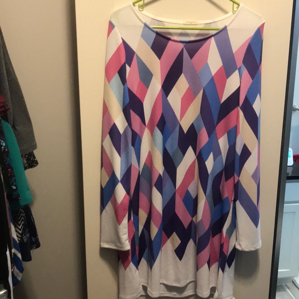 Long sleeve comfortable dress